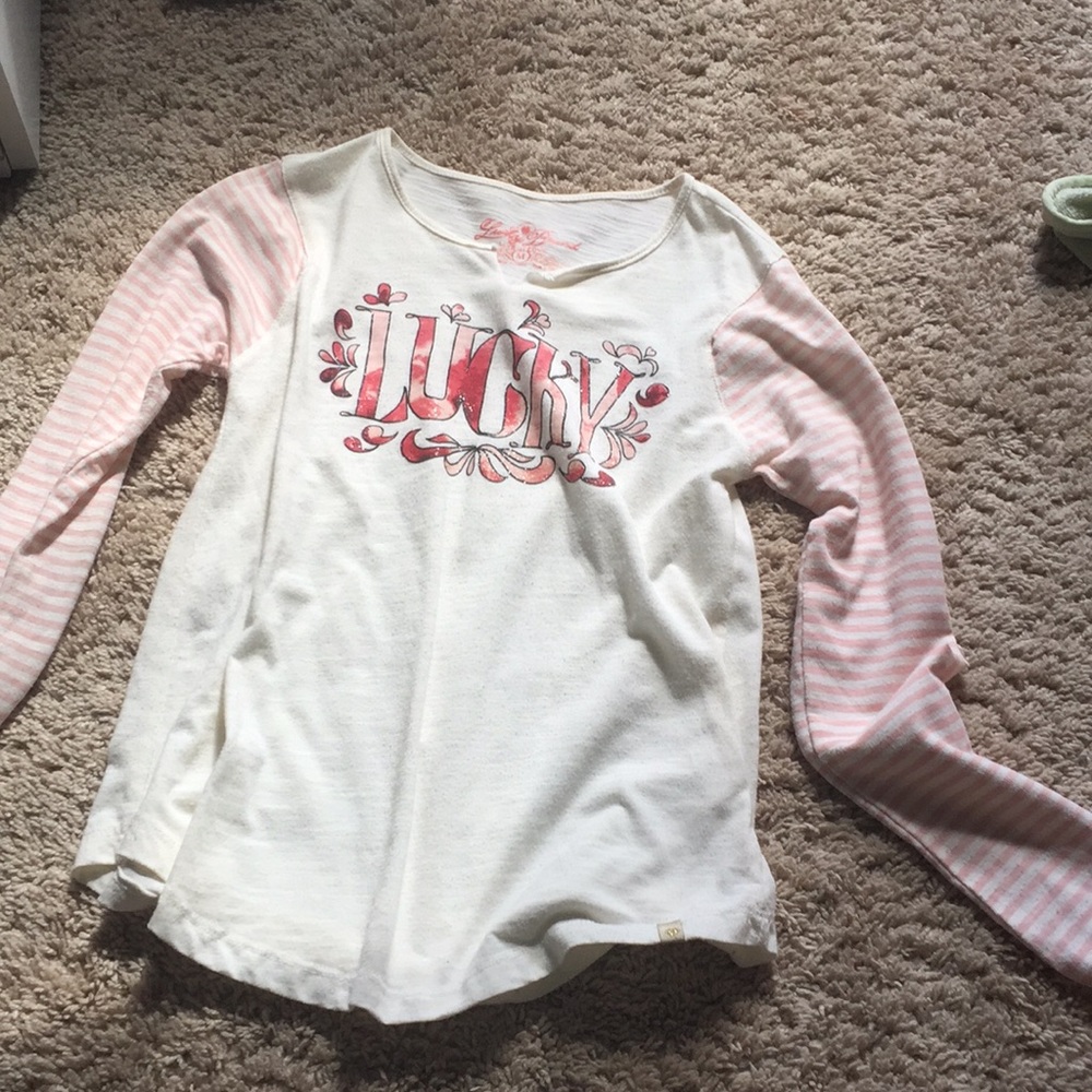 Lucky Brand kids size M long sleeve shirt